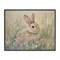 Stupell Industries Soft Color Rabbit in Meadow Framed Giclee, design by Petal Prints Design